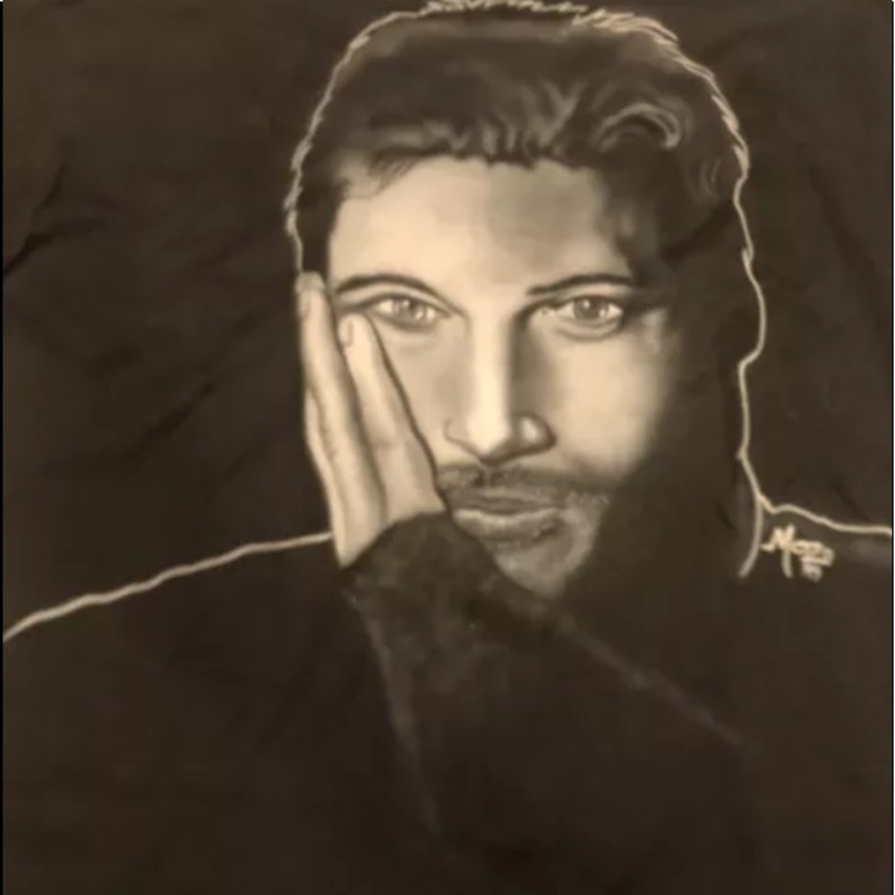 .Vintage airbrush tee shirt  from 1995.